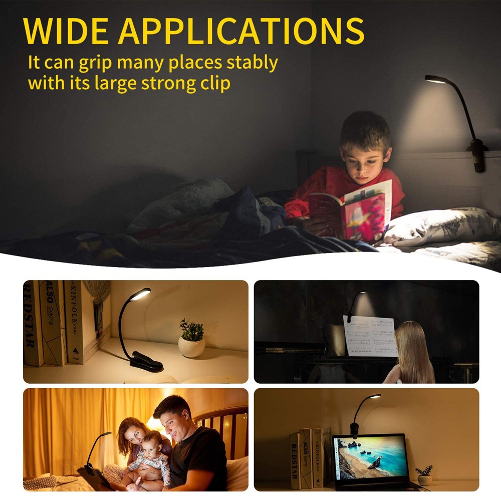 LED Book Light USB Rechargeabl - Photography Lighting Book ulasan dan harga
