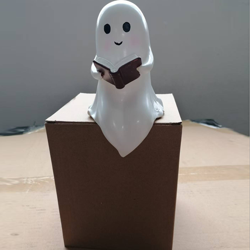 New Cute Ghost Reading Book La - Photography Lighting Book ulasan dan harga
