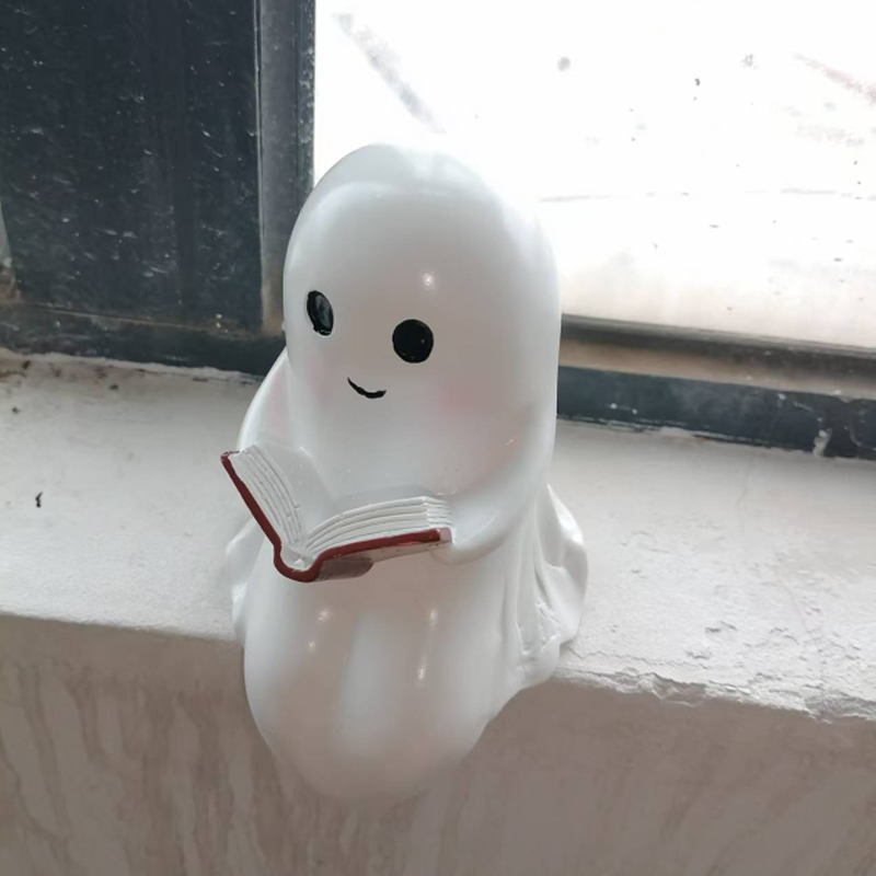 New Cute Ghost Reading Book La - Photography Lighting Book ulasan dan harga