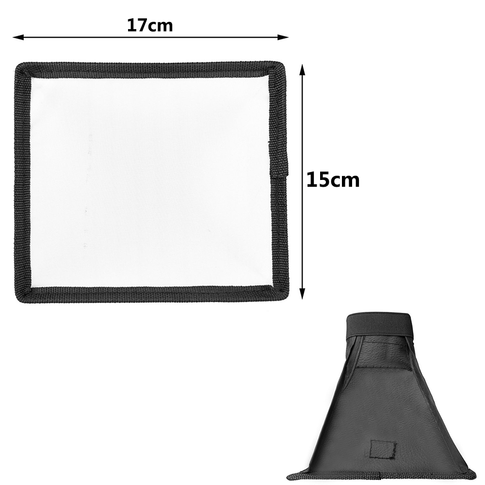 15x17cm Softbox Reflector Flas - Photography Lighting Diffuser ulasan dan harga