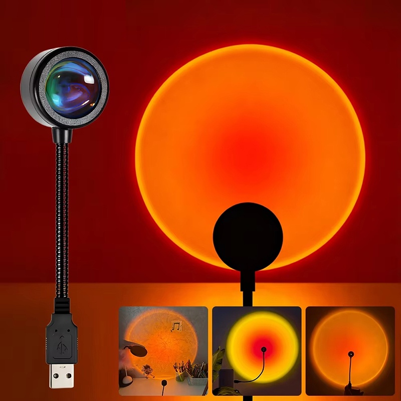Colorful Gradient USB Sunset L - Photography Lighting And Background ulasan dan harga