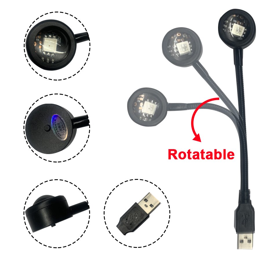 Colorful Gradient USB Sunset L - Photography Lighting And Background ulasan dan harga