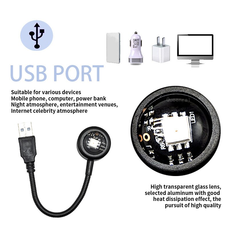 Colorful Gradient USB Sunset L - Photography Lighting And Background ulasan dan harga