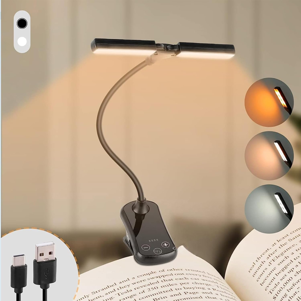 Dual Heads 14 LED Touch Contro - Photography Lighting Book ulasan dan harga