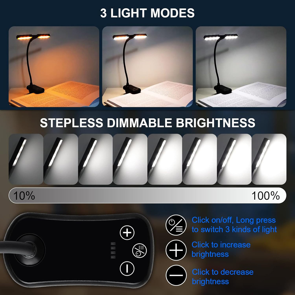 Dual Heads 14 LED Touch Contro - Photography Lighting Book ulasan dan harga