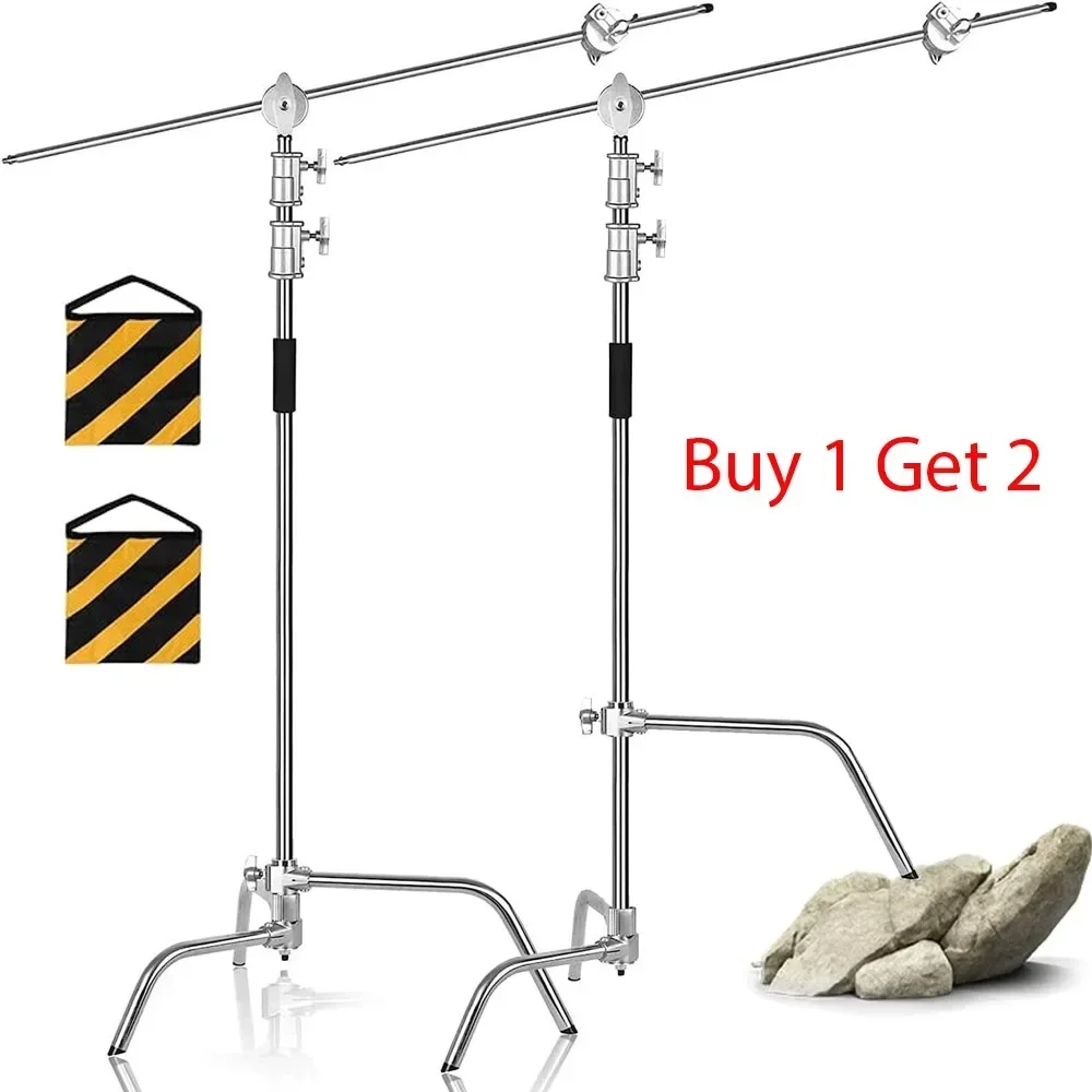 Cross Arm Stainless Steel Kit  - Photography Lighting Meter ulasan dan harga