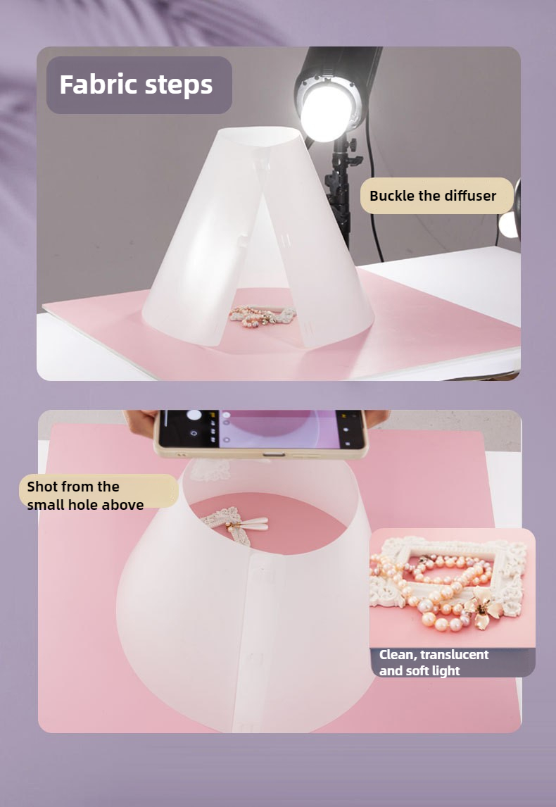 Light Cone Photo Flash Diffuse - Photography Lighting Diffuser ulasan dan harga