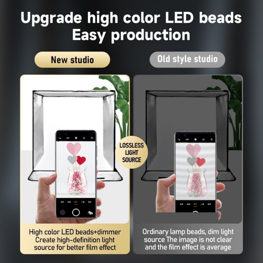 45/65cm LED Soft Light Box Min - Photography Lighting And Background ulasan dan harga
