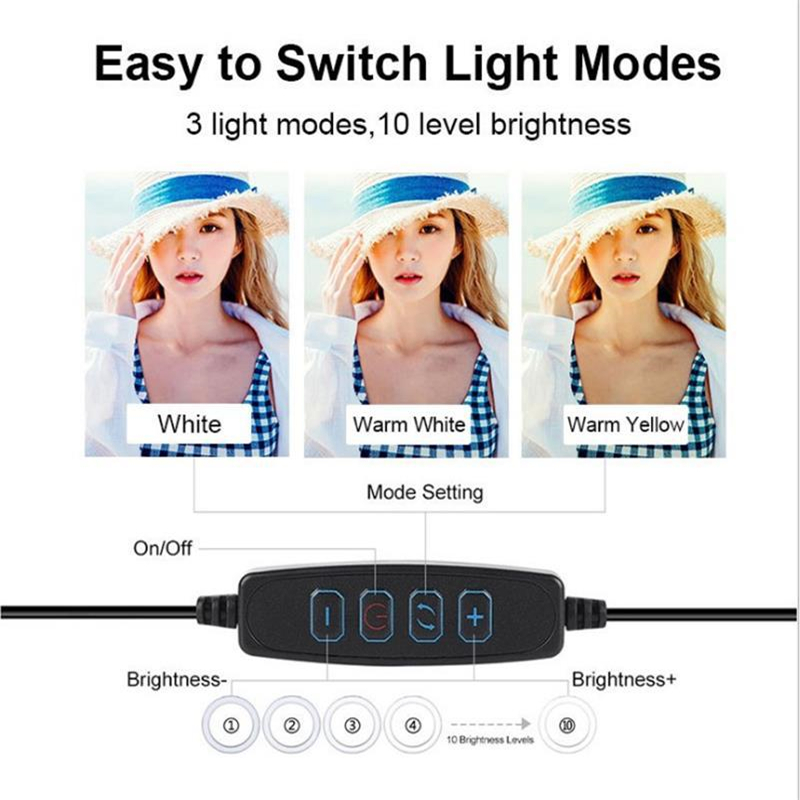 Dimmable Led Ring Light Profis - Photography Lighting Meter ulasan dan harga