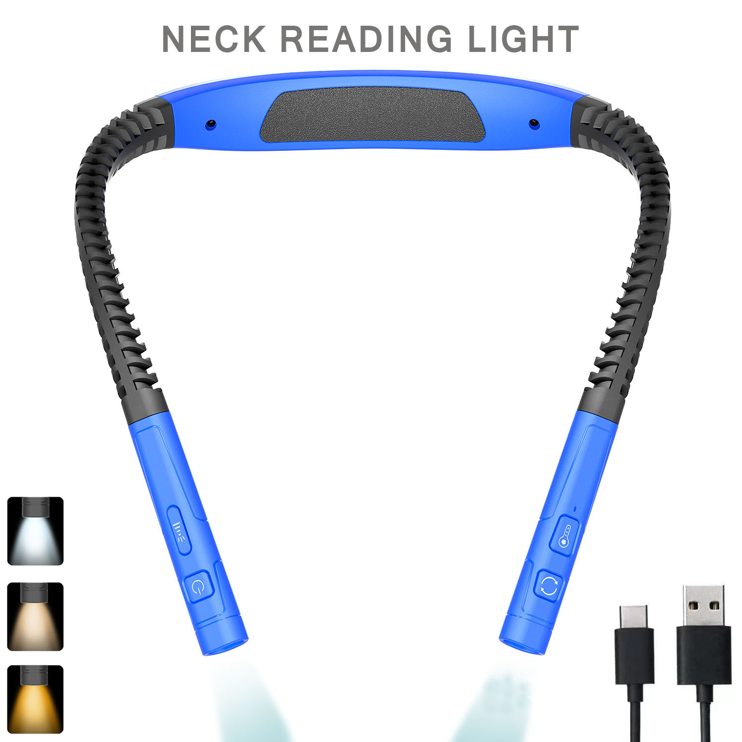 LED Neck Reading Lights Rechar - Photography Lighting Book ulasan dan harga