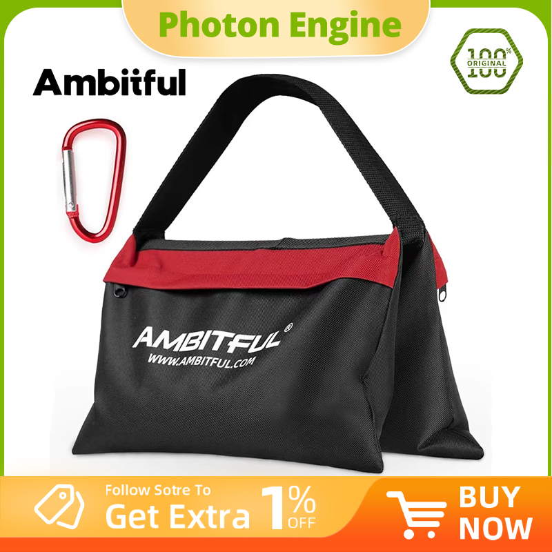 Ambitful 44x33cm Load-Bearing  - Light Stand Sandbag ulasan dan harga