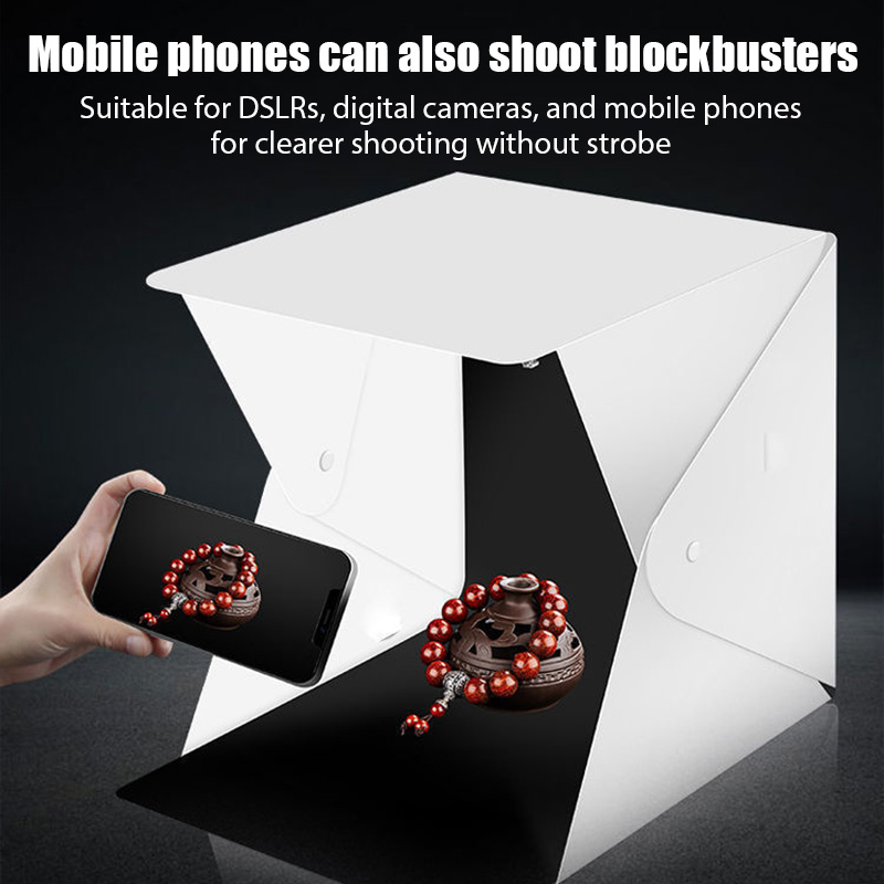 Folding Lightbox Portable Phot - Photography Lighting Meter ulasan dan harga