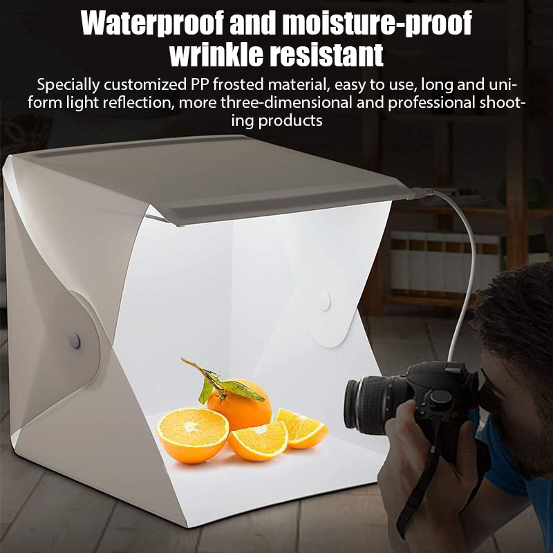Folding Lightbox Portable Phot - Photography Lighting Meter ulasan dan harga