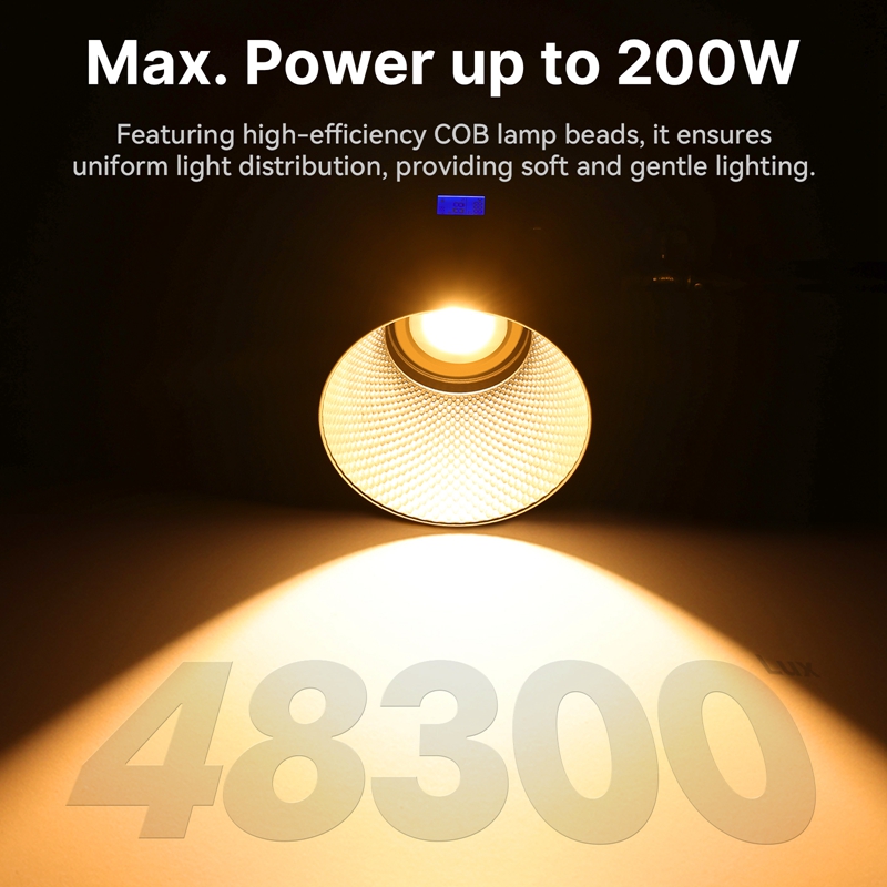 Ulanzi VL-200Bi 200W Bi-Color  - Photography Lighting Home ulasan dan harga