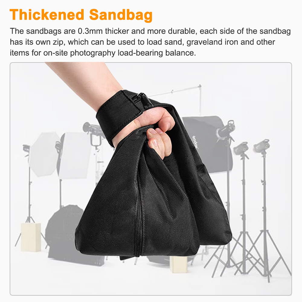 Dual-section Sandbag For Photo - Light Stand Sandbag ulasan dan harga