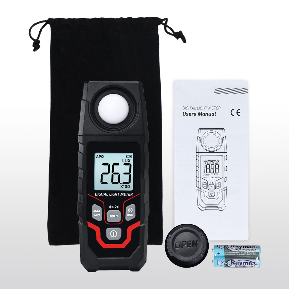 Bluetooth Digital Lux Meter w/ - Photography Lighting Meter ulasan dan harga