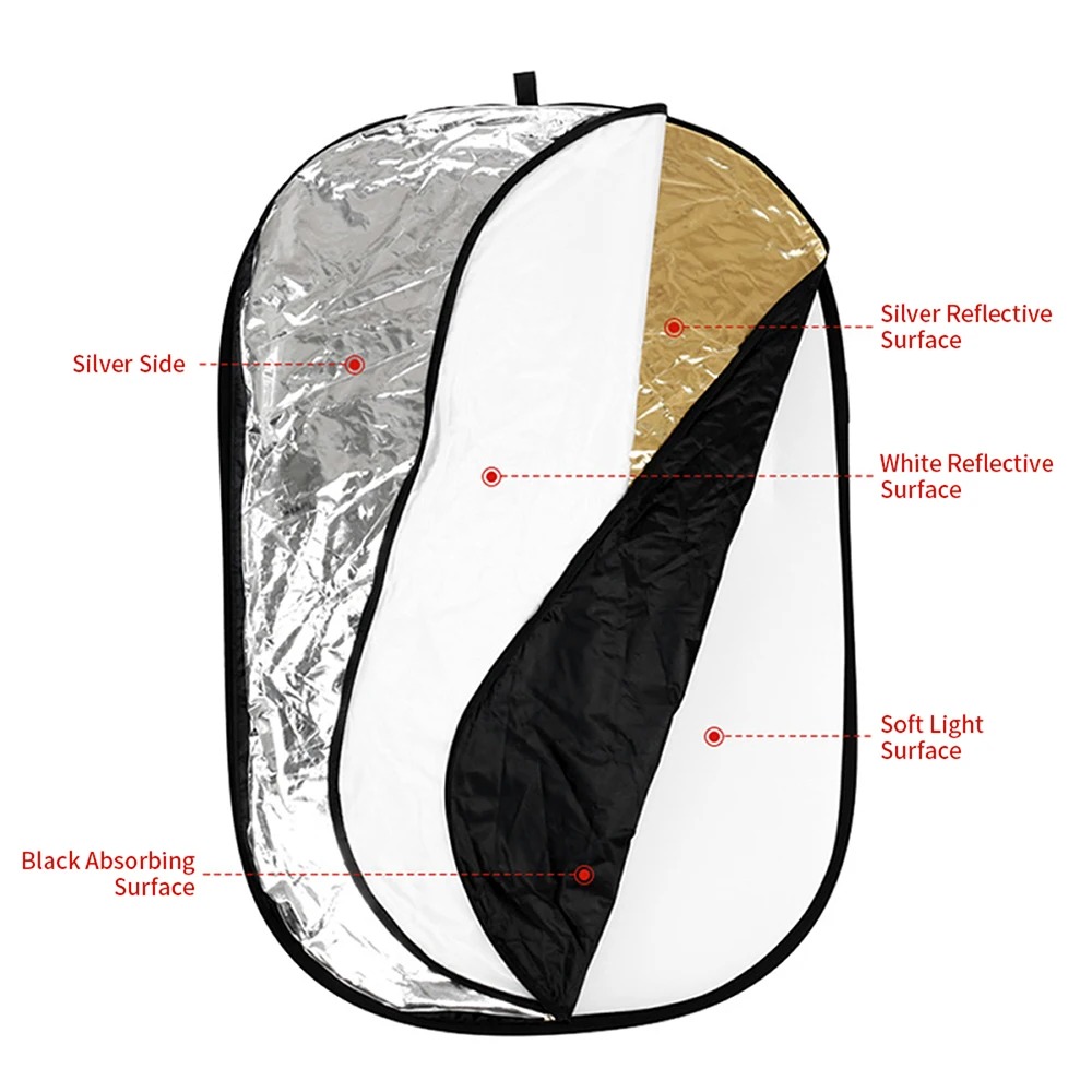 Portable 5 in 1 Collapsible Ph - Photography Lighting Diffuser ulasan dan harga
