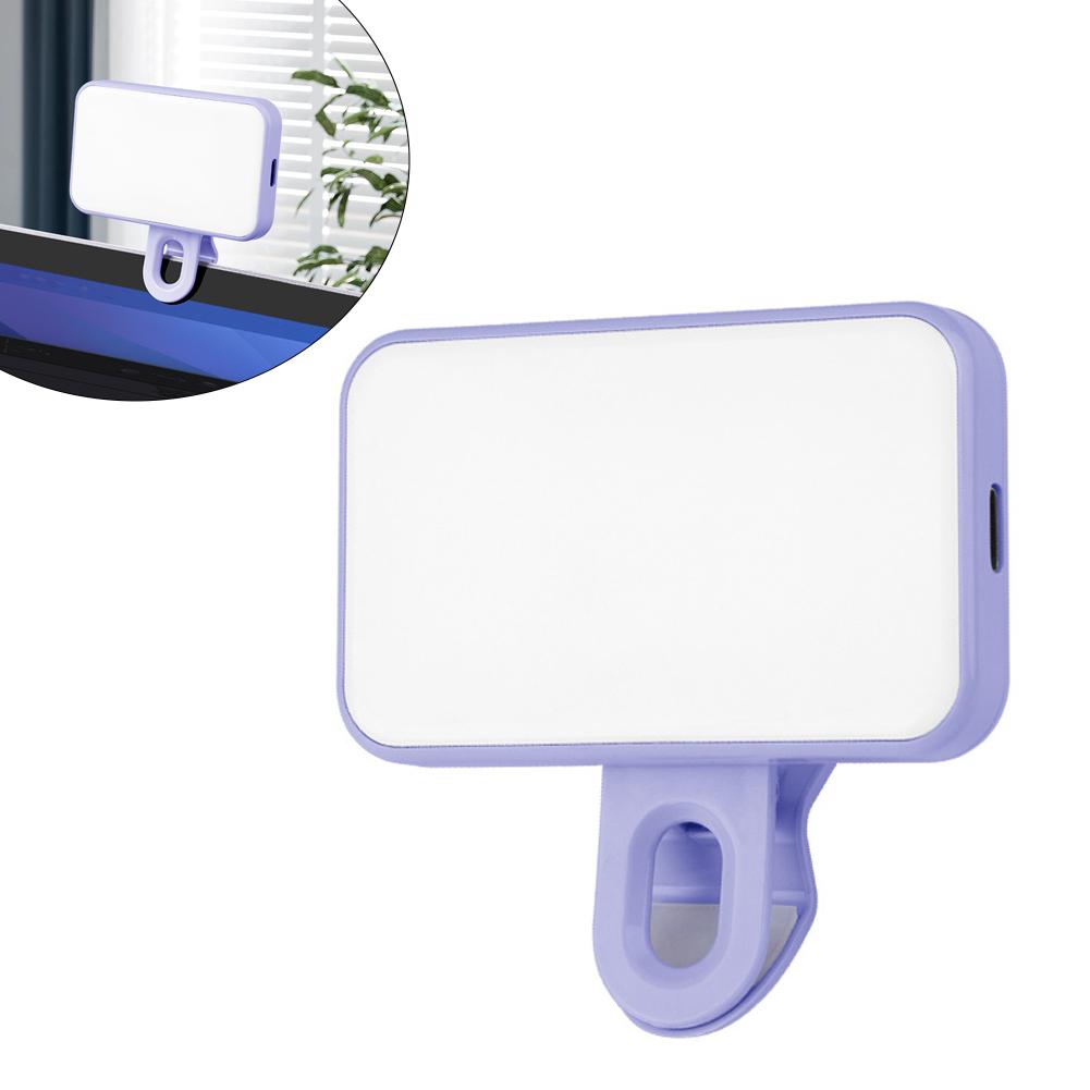 Selfie LED Color Clip Fill Lig - Photography Mobile Lighting ulasan dan harga