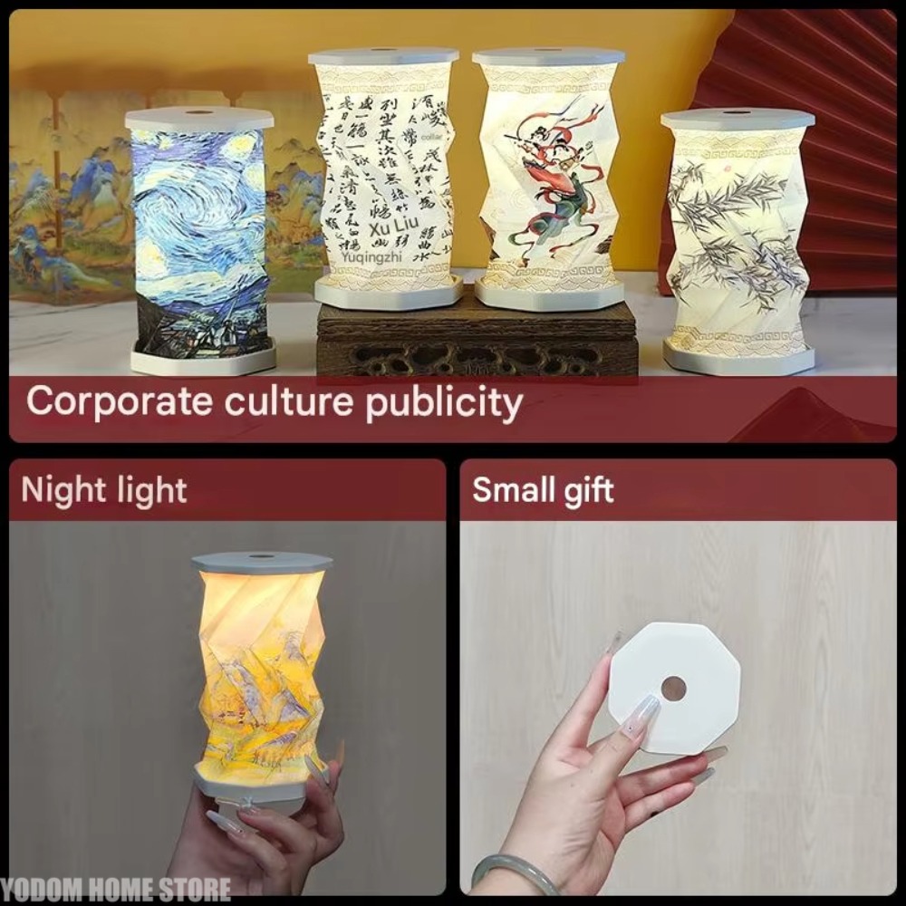 Paper Rotating Night Light Cre - Photography Lighting Book ulasan dan harga