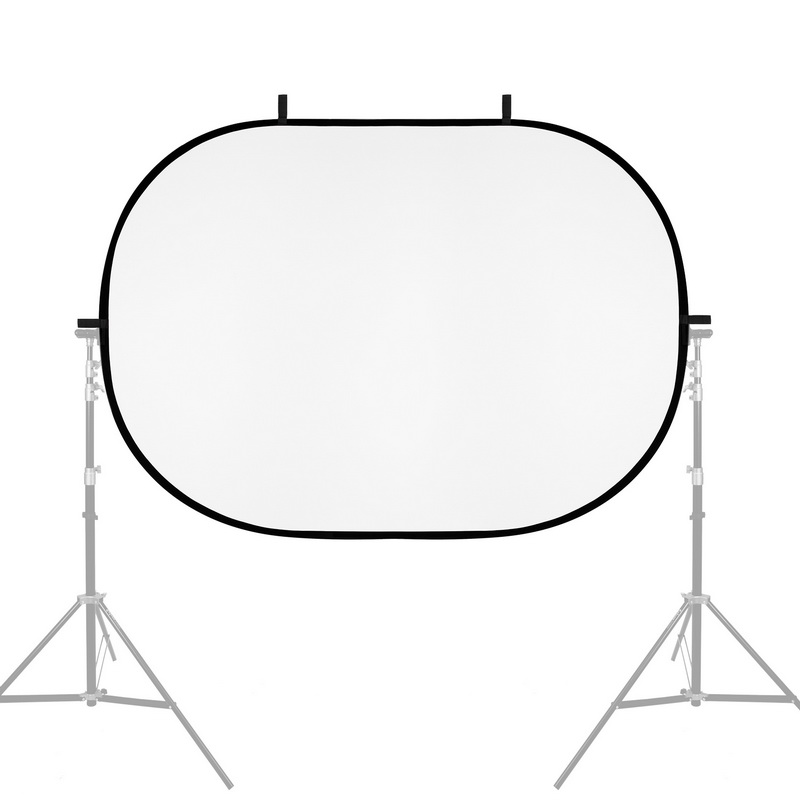100X150CM Foldable Oval Reflec - Photography Lighting Diffuser ulasan dan harga