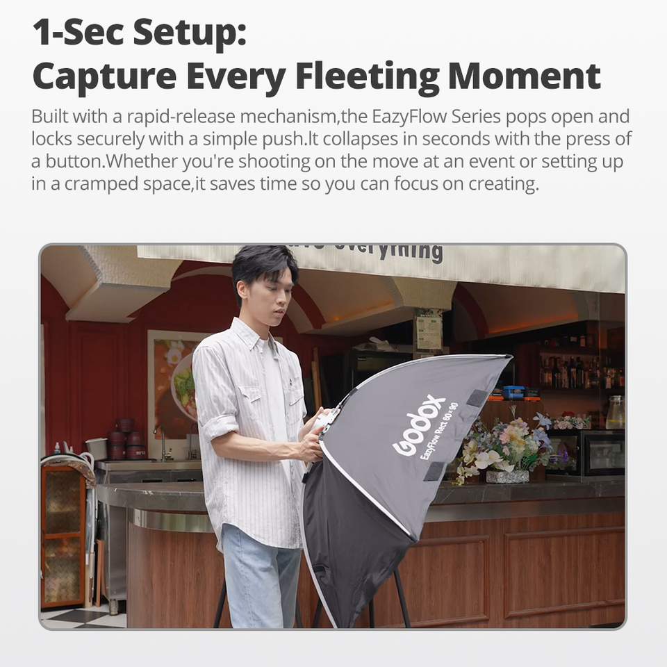 Godox EazyFlow series Foldable - Photography Lighting Diffuser ulasan dan harga