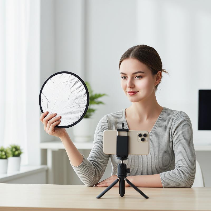 5 in 1 Round Photography Refle - Photography Lighting Diffuser ulasan dan harga
