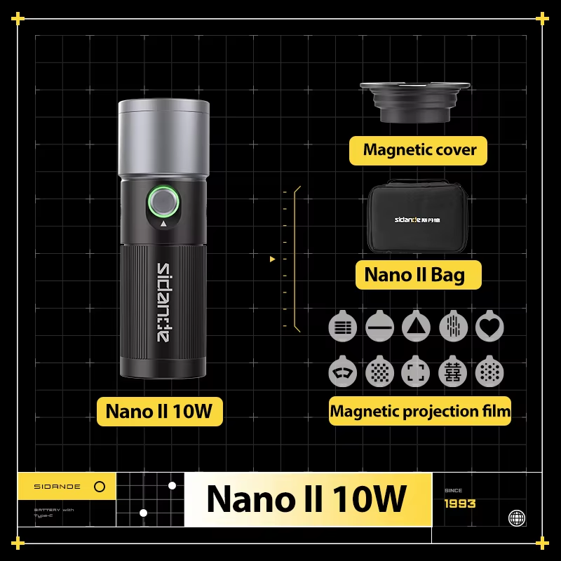 SIDANDE Videography Flashlight - Photography And Videography Lighting ulasan dan harga